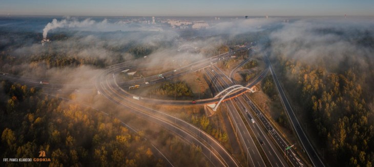 Autostrada A4: węzeł Katowice Murckowska. Fot. Paweł Klarecki/GDDKiA